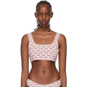 Marco Rambaldi Viscose Bra Top Size XS Womens Multicolor SSENSE Exclusive $350